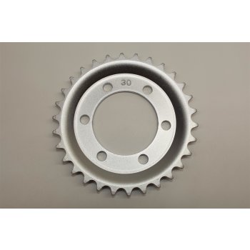 Kettenrad 30 Zähne silber altes Modell für Zündapp R RS50