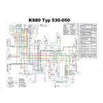 JMF Kabelbaum für Zündapp KS80 530