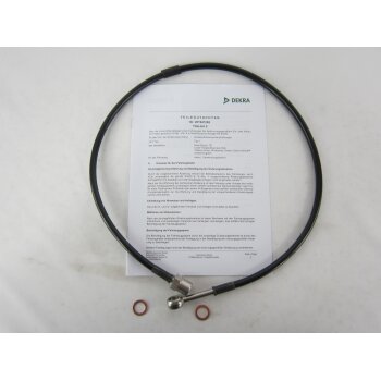 Bremsschlauch Stahlflex GUTACHTEN für Zündapp KS80
