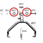 O-Ring 17x2,8 Dichtung Hauptständer für Universal Zündapp Combinette