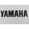 Yamaha Aufkleber Schwarz 65 x 270 mm