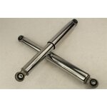 Federbeinpaar/Stoßdämpfer Chrom 320mm lang